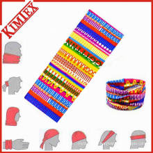 Multifuncional poliéster sem costura Knitted Magic Bandana Headwear